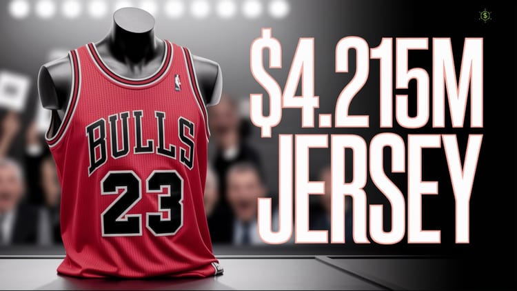 Michael Jordan's Game-Worn Bulls Rookie Jersey Shatters Records with $4.215 Million Sale: The Ultimate Basketball Collectible