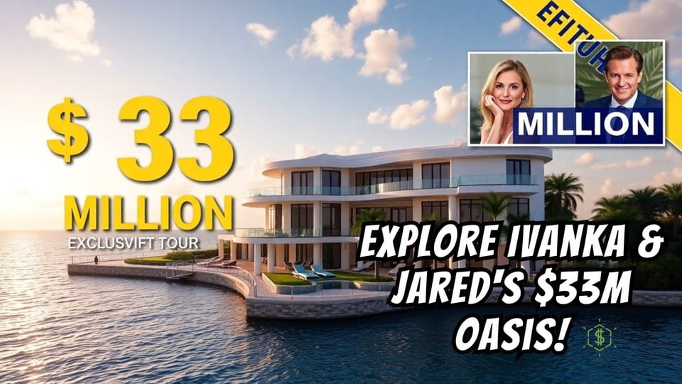 Explore Ivanka Trump & Jared Kushner’s $33 Million Miami Mansion!