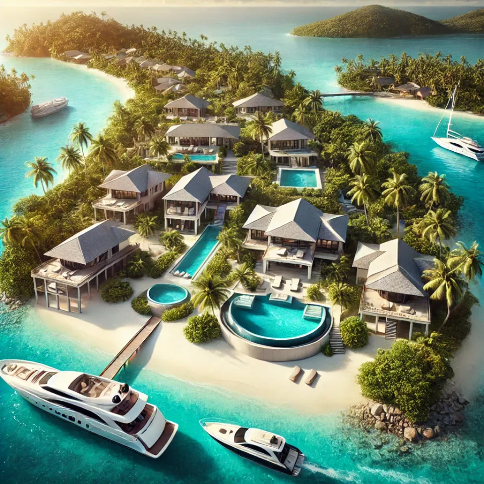 Inside a $50 Million Private Island: The Ultimate Celebrity Getaway 🌴💸