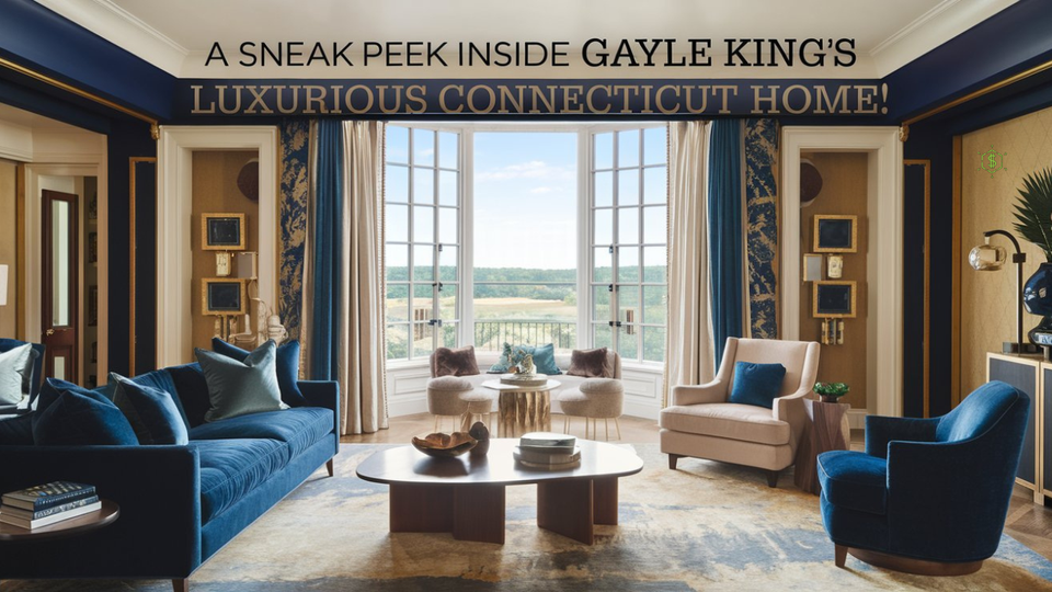 A Sneak Peek Inside Gayle King’s Luxurious Connecticut Home! 🏡✨