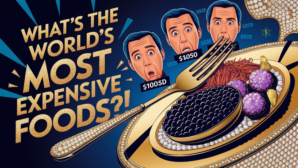 What's the World's Most Expensive Foods? Discover the Luxury Delicacies Worth Thousands!