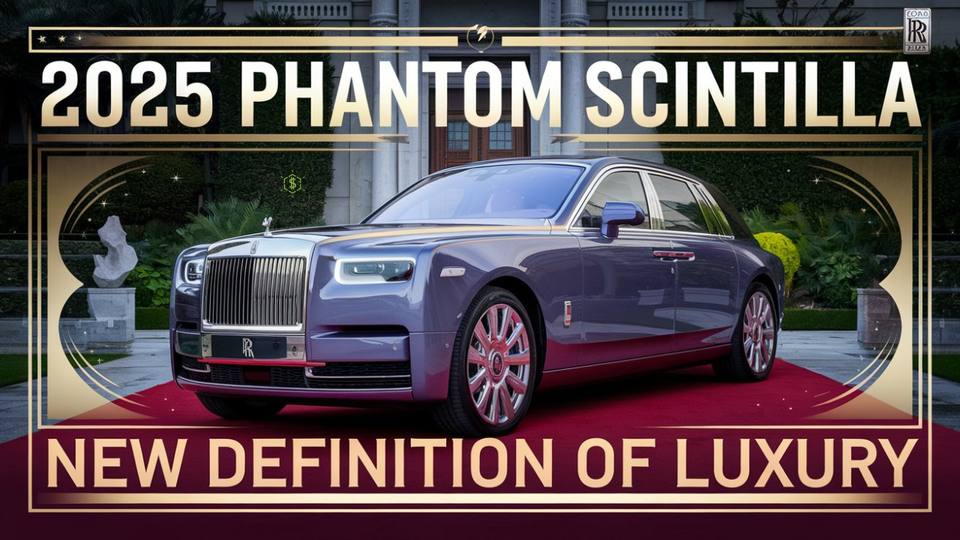 Inside the 2025 Rolls-Royce Phantom Scintilla: The New Definition of Luxury! 🚘✨