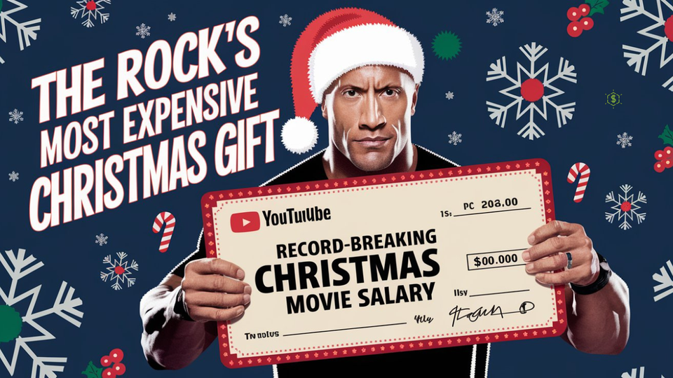 How Dwayne "The Rock" Johnson Earned the Largest Upfront Film Salary Ever for a Christmas Movie 🎄💰