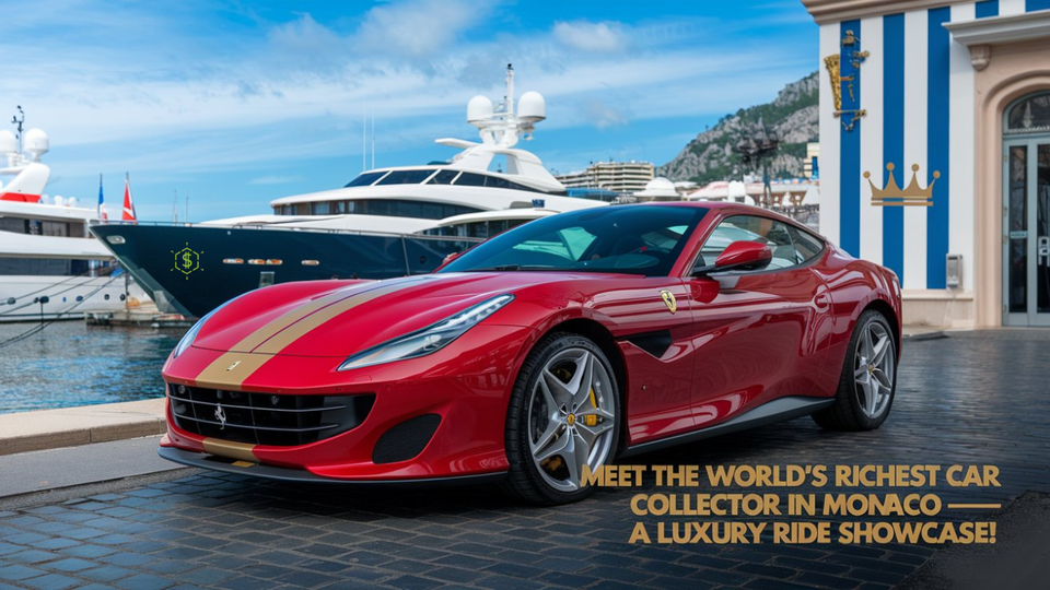 Meet the World's RICHEST Car Collector in Monaco – A Luxury Ride Showcase! 🚗💎
