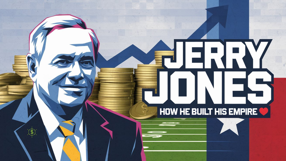 The Untold Story Behind Jerry Jones' Wealth: How He Built His Empire 💰