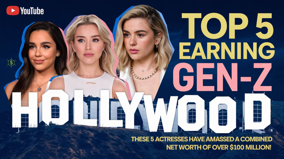 The Top 5 Richest Gen-Z Actresses in 2024 Revealed! 🎬💎