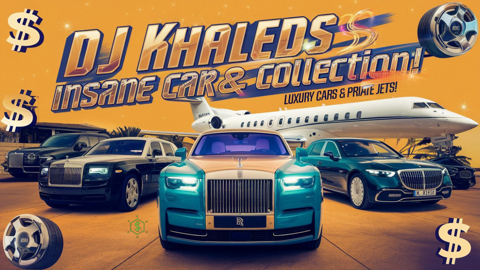 A Sneak Peek into DJ Khaled’s Opulent Car Collection: Luxurious Rides, Jaw-Dropping Value & More