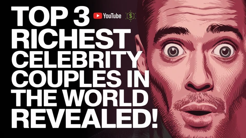 Top 3 Richest Celebrity Couples in the World Revealed!