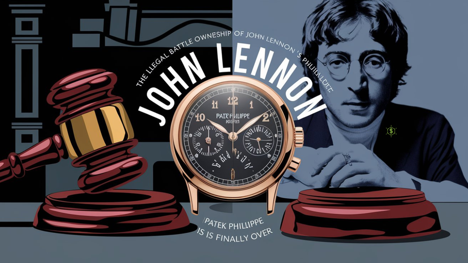 The $2.9 Million Legal Battle Ends: John Lennon's Iconic Patek Philippe Watch Finally Finds Its Rightful Owner 🎵⌚