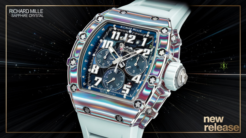 Richard Mille's New Sapphire Crystal Watches: A $2.2M Rainbow Revolution in Luxury Horology 💎⌚