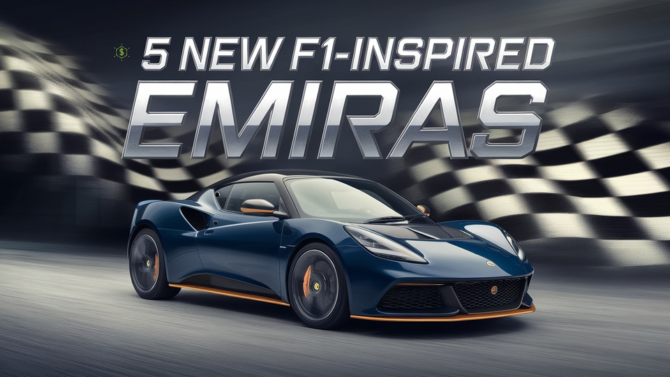 Lotus Emira: 5 Limited Edition Supercars Honoring Racing Legends 🏎️🏆