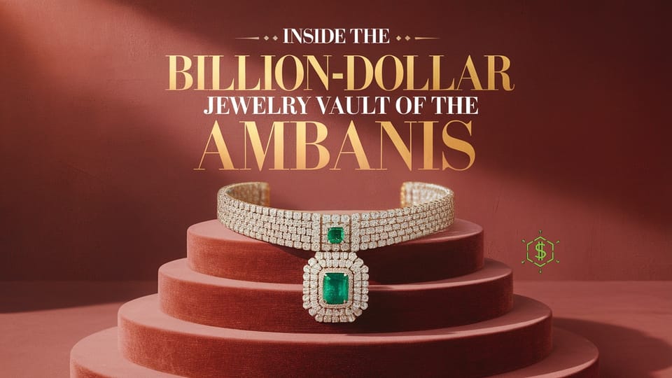 Inside Ambani's $100M+ Jewelry Collection: The Most Spectacular Pieces Owned by Asia's Wealthiest Family 💎