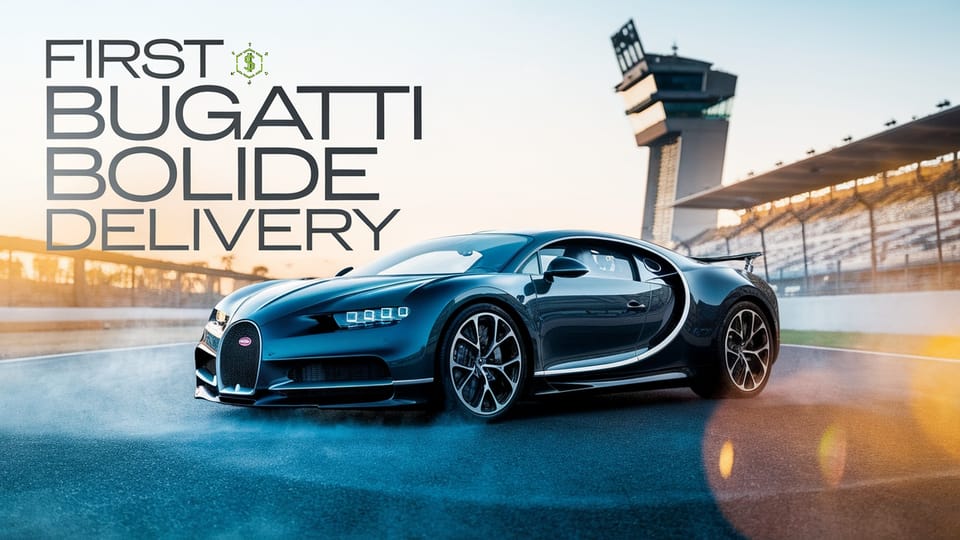 First Bugatti Bolide Takes Flight: Historic Delivery at Circuit of the Americas 🏎️