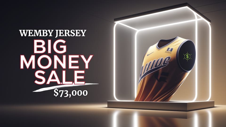 The Astonishing Rise of Sports Memorabilia: How a Teen Turned an NBA Jersey into a $73,000 Fortune
