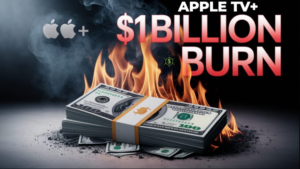 Apple TV+ Burning Through $1 Billion Annually: Why Tim Cook's Streaming Gamble Isn't Paying Off Yet