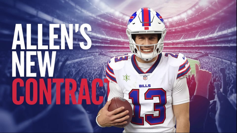 Josh Allen's Record-Breaking $250M Guaranteed Contract: How the Buffalo Bills QB Redefined NFL Economics 💰🏈