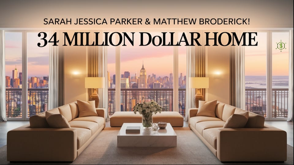 Inside Sarah Jessica Parker & Matthew Broderick's Stunning $34.5 Million NYC Townhouse: A Luxury Real Estate Tour