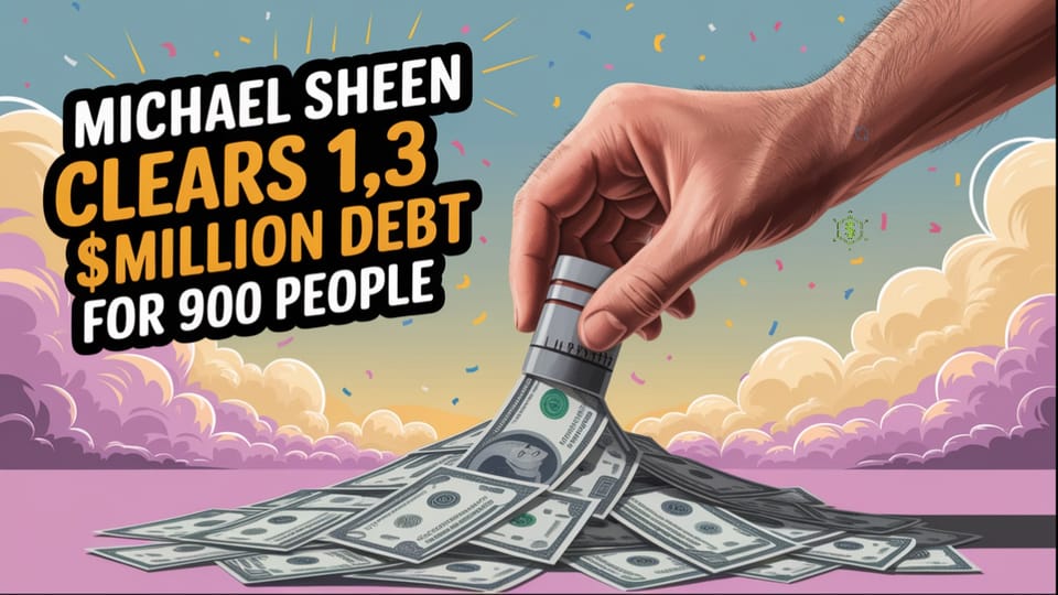 Michael Sheen's Remarkable Act of Generosity: How the Actor Cleared $1.3 Million in Debt for 900 People