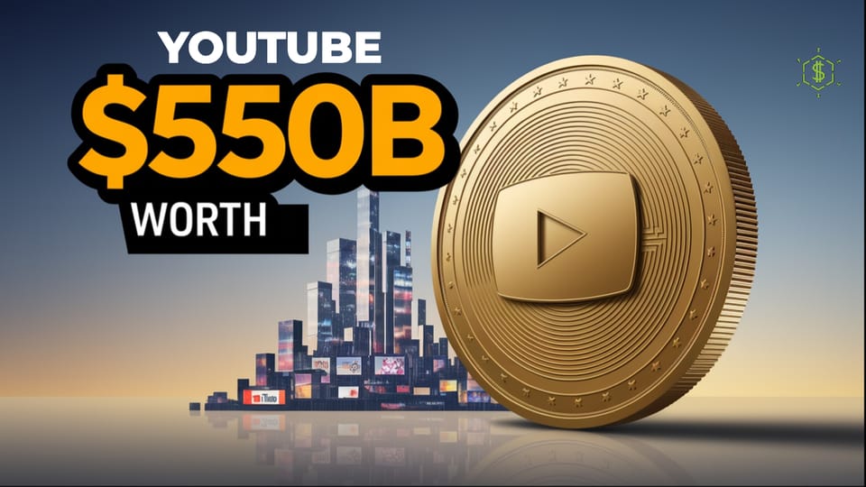 YouTube's Staggering $550 Billion Valuation: How The Streaming Giant Could Soon Eclipse Disney's Revenue