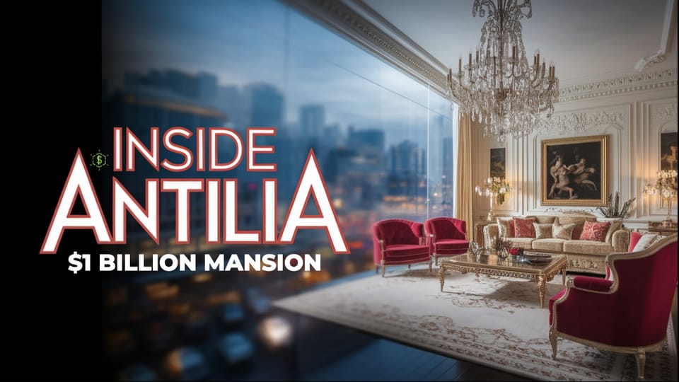 Unveiling Antilia: Inside Mukesh Ambani's $1 Billion Mumbai Mansion - The World's Most Extravagant Private Residence