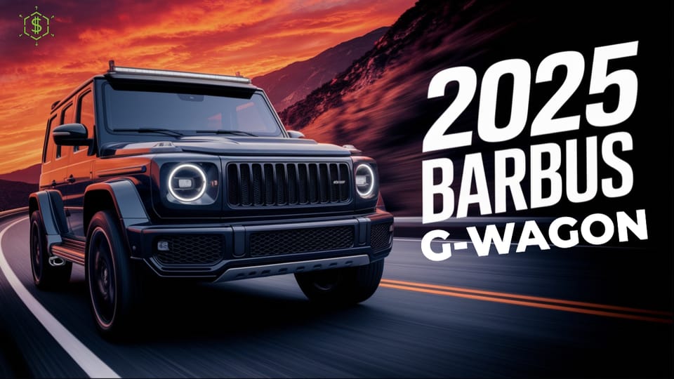 Ultimate Power Unleashed: The 2025 Brabus G-Wagon Review - Luxury Redefined 💪