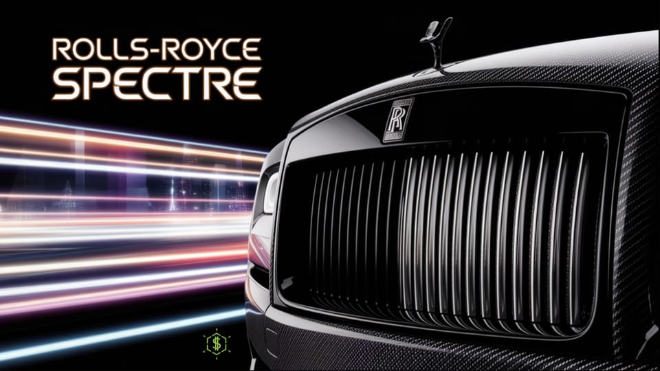 Step Inside the Rolls-Royce Spectre: Ultimate Black Diamond Luxury EV Experience