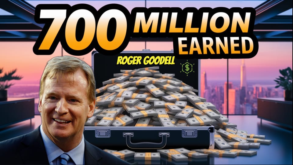 Roger Goodell's $700 Million NFL Empire: How the Commissioner Built His Fortune 💰🏈