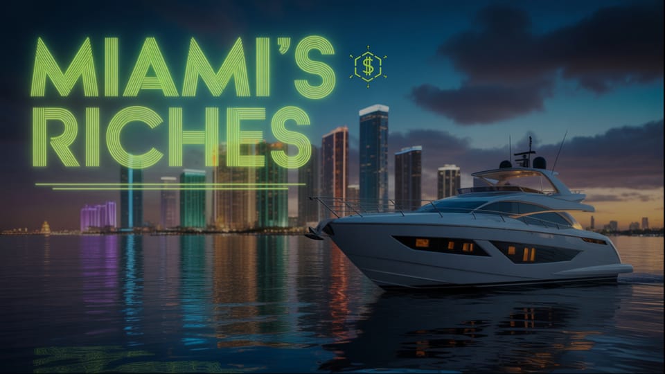 Miami's Shocking Secret: The Hidden Factors Behind America's 3rd Richest City Status (2025 Analysis)