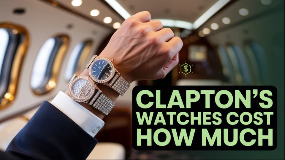 Eric Clapton's $2+ Million Luxury Watch Collection: A Deep Dive Into Music's Most Expensive Timepieces