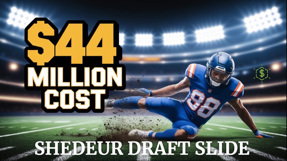 The $44 Million Gamble: How Shedeur Sanders' NFL Draft Slide to the Fifth Round Cost Him a Fortune in Contract Guarantees