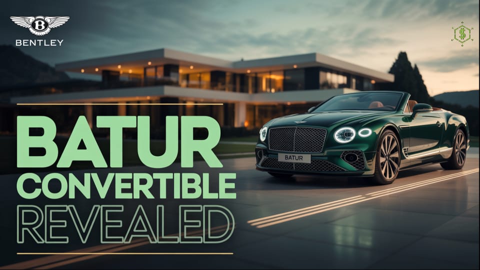 Bentley Batur Convertible: The Ultimate Expression of British Luxury Engineering Worth $2 Million 🏎️