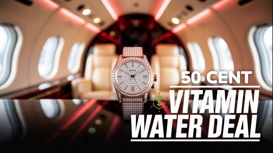 50 Cent's Vitamin Water Deal: The $100 Million Celebrity Equity Success Story That Changed Business Forever