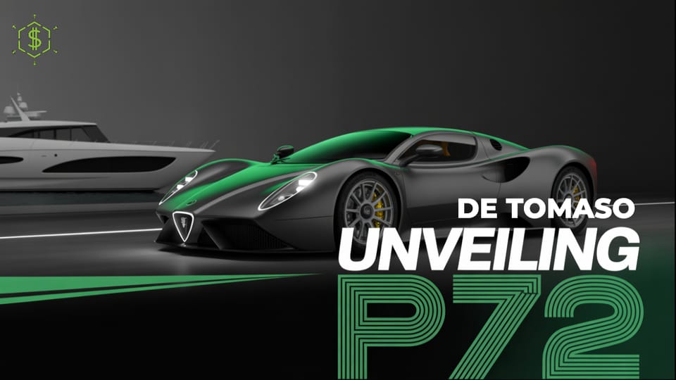 🏎️ De Tomaso P72 Production Specification Unveiled: The Return of Italian Supercar Excellence in 2024