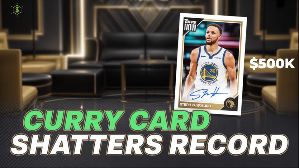 Steph Curry Signed Topps NOW Card Shatters Records with Historic $518K Sale: What This Means for Basketball Card Investors