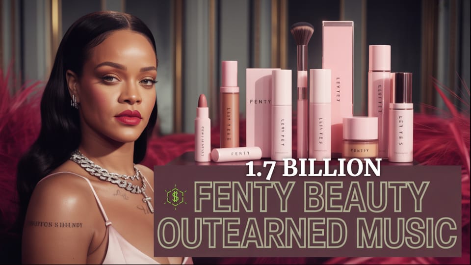 Rihanna's $1.7 Billion Fenty Beauty Empire: How She Built More Wealth Than Music Ever Could