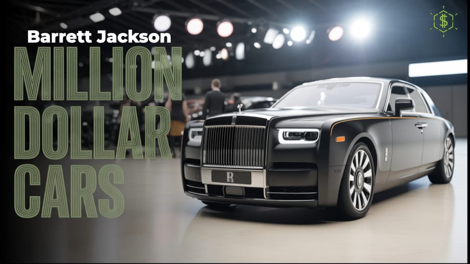 Barrett Jackson Auction: Sky-High Prices Reveal the Most Expensive Luxury Cars Worth Millions